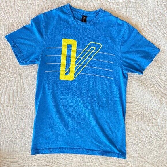 Duran Duran Jumbo Print Retro Graphic Tshirt - Electric Blue - Unisex Size S - Picture 1 of 8